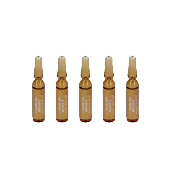 5x Vitamin B6 25mg/2ml Ampoules